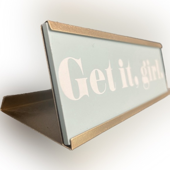 “Get it Girl” desktop plaque - Picture 1 of 16